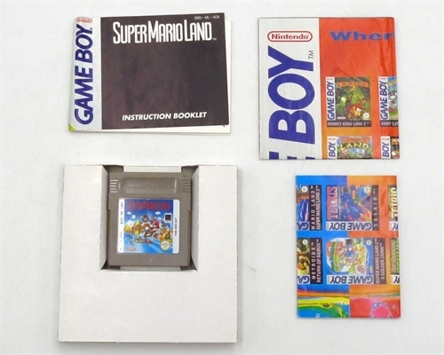 Super Mario Land - Nintendo Classics - Komplet I Æske - Gameboy Original (SCN) (B Grade) (Genbrug)